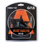 GAS 10 szt. koszulki termokurczliwej 10mm², czarna