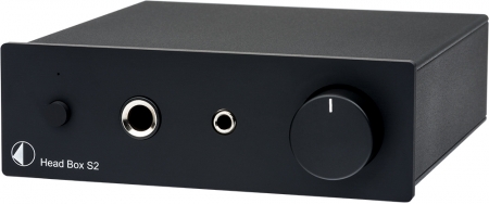 Pro-Ject Head Box S2, czarny wzmacniacz słuchawkowy w grupie Audio domowe / Słuchawki / Wzmacniacze słuchawkowe u BRL (10203010017)