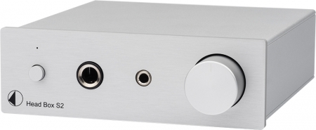 Pro-Ject Head Box S2, srebrny wzmacniacz słuchawkowy w grupie Audio domowe / Słuchawki / Wzmacniacze słuchawkowe u BRL (10203010018)