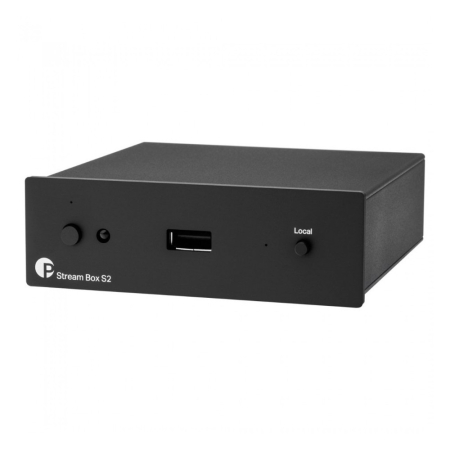 Pro-Ject Stream Box S2, odtwarzacz sieciowy, czarny w grupie Audio domowe / Hi-fi / Odtwarzacze sieciowe u BRL (10203010035)