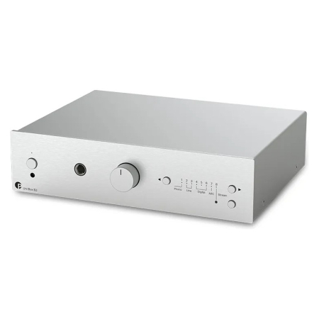 Pro-Ject Uni Box S3 wzmacniacz strumieniowy, srebrny w grupie Audio domowe / Wzmacniacze / Wzmacniacze stereo u BRL (102060955)