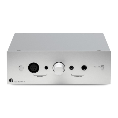 Pro-Ject Head Box DS3 B, zbalansowany wzmacniacz słuchawkowy, srebrny w grupie Nowości u BRL (102HEADBOXDS3S)