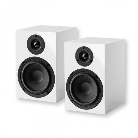 Pro-Ject Speaker Box 5 E, kolumny podstawkowe, para, biały w grupie Audio domowe / Głośniki / Kolumny podstawkowe u BRL (102SB5EW)