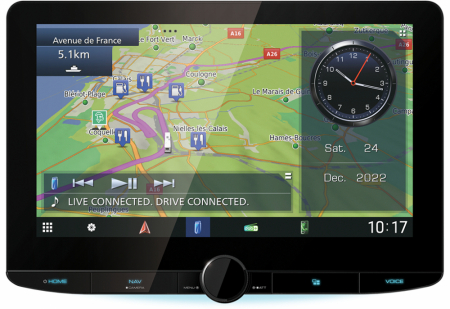 Kenwood DNR-992RVS, radio samochodowe z nawigacją, DAB+, Apple CarPlay i więcej! w grupie Car audio / Kampery / Radio samochodowe u BRL (121DNR992RVS)