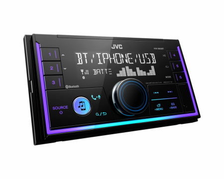 JVC KW-X850BT, radio samochodowe z Bluetooth, AUX/USB i 3 parami wyjść niskopoziomowych w grupie Car audio / Radio samochodowe / Double DIN u BRL (130KWX850BT)