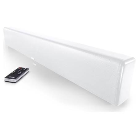 Canton DM 9, smukły soundbar z wirtualnym surround, biały w grupie Audio domowe / Głośniki / Soundbary u BRL (13303550)