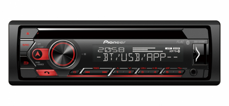 Pioneer DEH-S420BT, radio samochodowe z Bluetooth, AUX i USB w grupie Car audio / Radio samochodowe / Single DIN u BRL (135DEHS420BT)