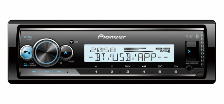 Pioneer MVH-MS510BT, morskie stereo z Bluetooth w grupie Car audio / Audio morskie / Stereo morskie u BRL (135MVHMS510BT)