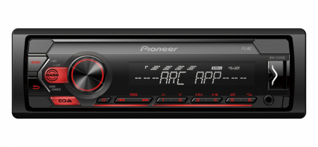 Pioneer MVH-S120UB, radio samochodowe z AUX i USB w grupie Car audio / Radio samochodowe / Single DIN u BRL (135MVHS120UB)