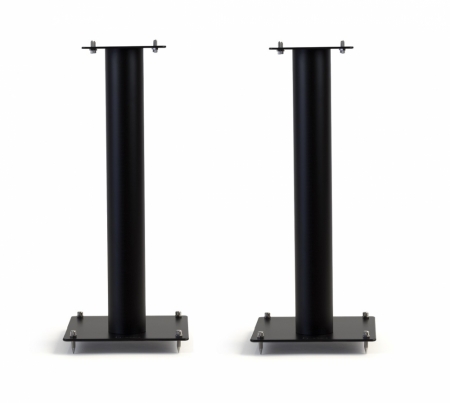 Norstone Stylum 2, stojaki głośnikowe, matowa czerń, wysokość 60 cm w grupie Audio domowe / Akcesoria / Akcesoria głośnikowe u BRL (143STYLUM2BK)