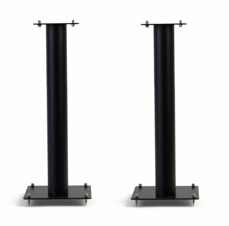 Norstone Stylum 3, stojaki głośnikowe, matowa czerń, wysokość 80 cm w grupie Audio domowe / Akcesoria / Akcesoria głośnikowe u BRL (143STYLUM3BK)