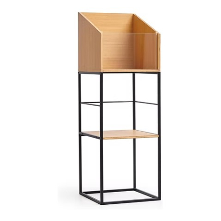 NorStone Vinyl LP Stand półka na płyty winylowe w grupie Audio domowe / Akcesoria / Stojaki HiFi i meble pod sprzęt RTV u BRL (143VINLPSTBKBA)