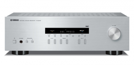 Yamaha R-S202D gen 2 wzmacniacz stereofoniczny, srebrny w grupie Audio domowe / Wzmacniacze / Wzmacniacze stereo u BRL (159RS202DSI2)
