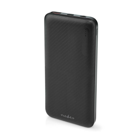 Nedis powerbank, 10 000 mAh w grupie Audio domowe / Akcesoria / Powerbanki u BRL (176BKPD10000BK)