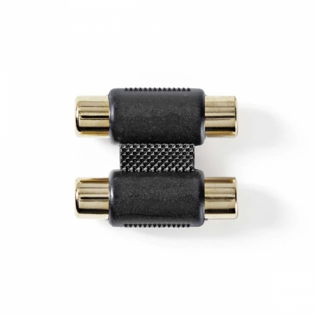 Nedis adapter stereo, 2x RCA gniazdo do 2x RCA gniazdo w grupie Audio domowe / Kable / Różne kable i adaptery u BRL (176CABW24952AT)