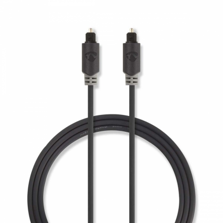 Nedis kabel optyczny 2 metry w grupie Audio domowe / Kable / Kabel cyfrowy u BRL (176CABW25000AT20)