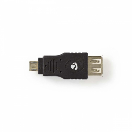 Nedis adapter USB 2.0, USB-A gniazdo do Micro USB wtyk w grupie Audio domowe / Kable / Różne kable i adaptery u BRL (176CCBW60901AT)