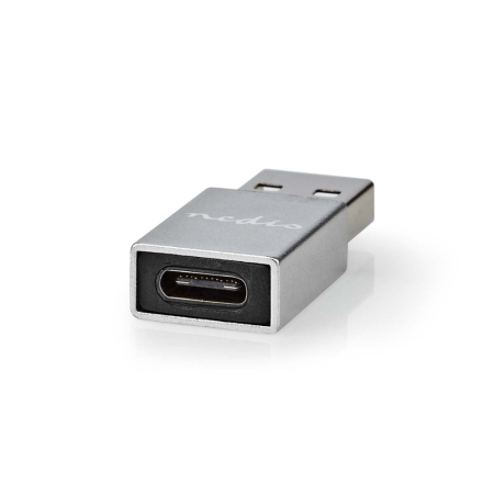 Nedis adapter USB-A męski na USB-C żeński w grupie Audio domowe / Kable / Różne kable i adaptery u BRL (176CCGB60925GY)
