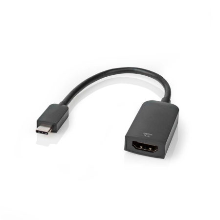 Nedis adapter USB-C do HDMI, 4K/60 Hz, 0,2 metra w grupie Audio domowe / Kable / Różne kable i adaptery u BRL (176CCGB64652BK02)