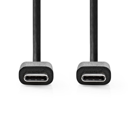 NEDIS CCGL60700 kabel USB-C 2.0, czarny, 1 metr w grupie Audio domowe / Kable / Kabel cyfrowy u BRL (176CCGL60700BK10)