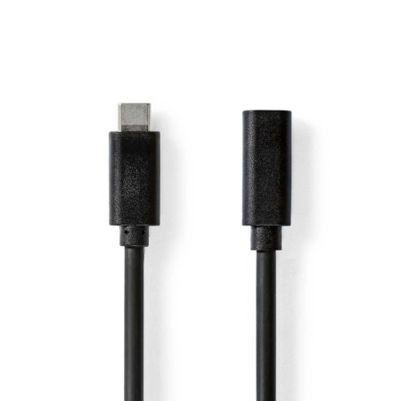 Nedis przedłużacz USB-C, 60 W, 5 Gbit/s w grupie Nowości u BRL (176CCGL64010BKr)