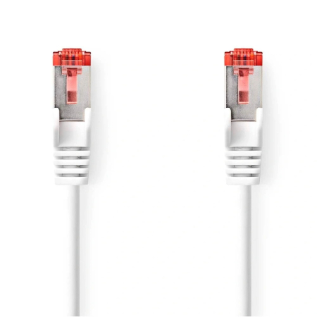 Nedis kabel sieciowy CAT6 S/FTP, biały w grupie Nowości u BRL (176CCGL85221WTr)