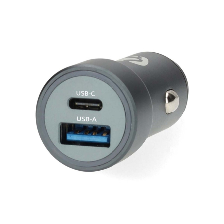 Ładowarka samochodowa Nedis 38W z 2 wyjściami, USB-C PD i USB-A Quick Charge w grupie Nowości u BRL (176CCH1C1A38WBK)