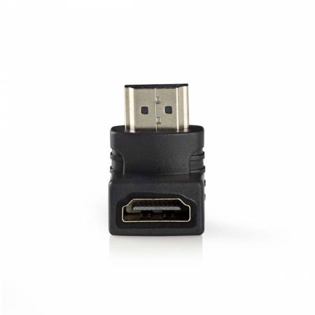 Nedis adapter HDMI, wtyk do gniazda, 90 stopni w grupie Audio domowe / Kable / Różne kable i adaptery u BRL (176CVBW34901AT)