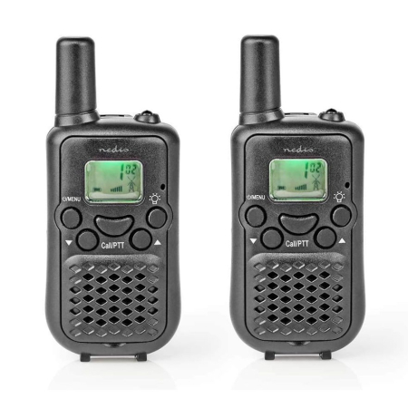 Nedis zestaw 2 krótkofalówek w grupie Audio domowe / Hi-fi / Radio u BRL (176WLTK0500BK)