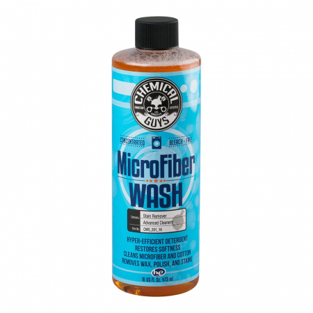 Chemical Guys Microfiber Wash środek do czyszczenia mikrofibry, 473 ml w grupie Car audio / Pielęgnacja samochodu / Ściereczki z mikrofibry u BRL (179CWS20116)