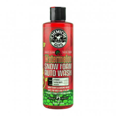 Chemical Guys Watermelon Snow Foam pieniący szampon samochodowy, 473 ml w grupie Car audio / Pielęgnacja samochodu / Szampon samochodowy u BRL (179CWS20816)
