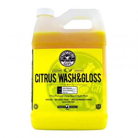 Chemical Guys Citrus Wash & Gloss szampon samochodowy, 3,7 litra w grupie Car audio / Pielęgnacja samochodu / Szampon samochodowy u BRL (179CWS301)