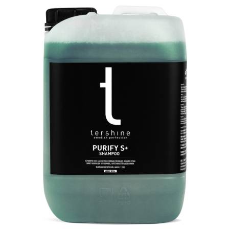 Tershine Purify S+ - Shampoo, ceramiczny szampon z ochroną lakieru, 5 L w grupie Car audio / Pielęgnacja samochodu / Szampon samochodowy u BRL (184PURIFYSPLUS5)