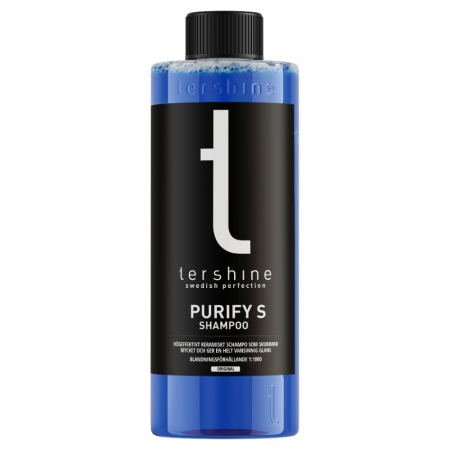 Tershine Purify S - Shampoo, ceramiczny szampon, original 500 ml w grupie Car audio / Pielęgnacja samochodu / Szampon samochodowy u BRL (184PUS500V2)