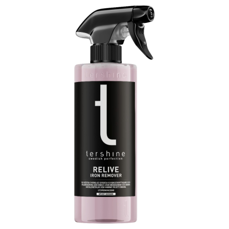 Tershine Relive - Iron Remover, usuwacz lotnej rdzy, 500 ml w grupie Car audio / Pielęgnacja samochodu / Usuwanie lotnej rdzy i czyszczenie felg u BRL (184R500)
