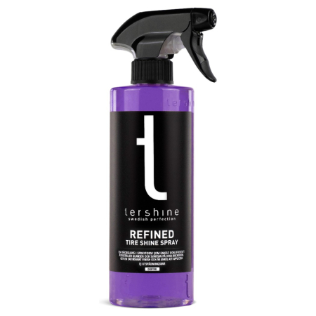 Tershine Refined - Tire Shine Spray, spray do nabłyszczania opon, satynowy 500 ml w grupie Car audio / Pielęgnacja samochodu / Połysk do opon i dressing do plastiku u BRL (184REFINTS)
