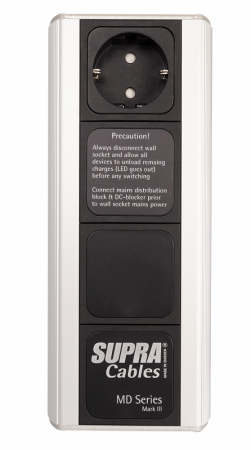 Supra MD-01 MK3.1, DC-Blocker z gniazdem IEC 16A w grupie Audio domowe / Akcesoria / Filtrowanie sieciowe u BRL (215MD01MK31)