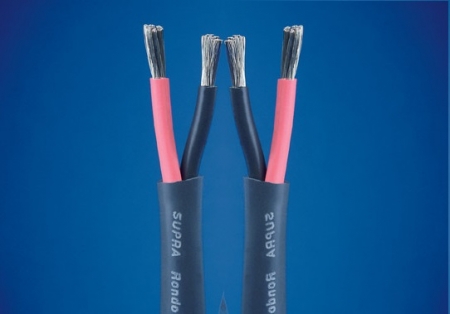 Supra Rondo 2x2.5 antracytowo-szary, single-wire w grupie Audio domowe / Kable / Kabel głośnikowy u BRL (215RONDO2X25G)