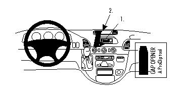Brodit wzmocniony ProClip, Mercedes Benz Sprinter 00-06 w grupie Car audio / Co pasuje do mojego samochodu / Mercedes / Sprinter / Sprinter 1995-2006 u BRL (240213462)