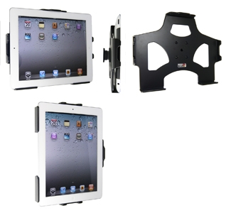 Brodit pasywny uchwyt z przegubem kulowym, Apple iPad 2 (A1395, A1396, A1397)/3rd Gen (A1416, A1430, A1403)/4th Gen (A1458, A1459, A1460)/With Retina (Lightning Connector) w grupie Car audio / Smartfon w samochodzie / Uchwyty na telefon u BRL (240511244)