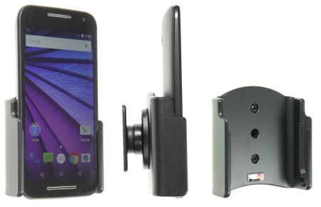Uchwyt pasywny Brodit z przegubem kulowym, Motorola Moto G (3rd Gen) w grupie Car audio / Smartfon w samochodzie / Uchwyty na telefon u BRL (240511761)