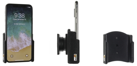Brodit Pasywny uchwyt z przegubem kulowym, Apple iPhone X/Xs w grupie Car audio / Smartfon w samochodzie / Uchwyty na telefon u BRL (240511997)