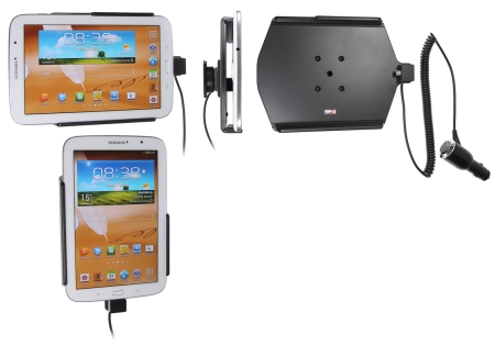 Brodit Aktywny uchwyt z wtyczką do gniazda zapalniczki, Samsung Galaxy Note 8.0 GT-N5110/GT-N5120 w grupie Car audio / Smartfon w samochodzie / Uchwyty na telefon u BRL (240512535)