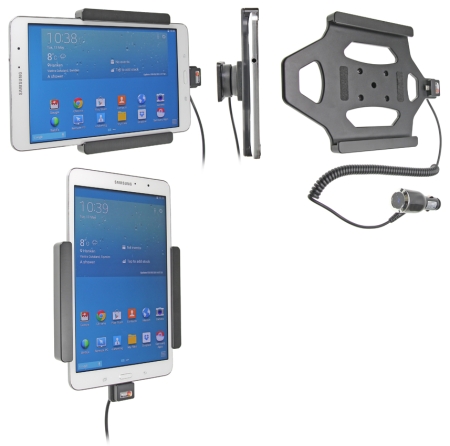 Brodit Aktywny uchwyt z wtyczką do gniazda zapalniczki, Samsung Galaxy Tab PRO 8.4 SM-T320/SM-T325 w grupie Car audio / Smartfon w samochodzie / Uchwyty na telefon u BRL (240512616)