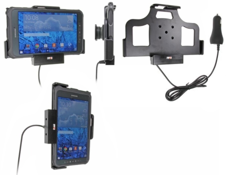 Brodit Aktywny uchwyt z wtyczką do gniazda zapalniczki, Samsung Galaxy Tab Active 8.0 SM-T365 w grupie Car audio / Smartfon w samochodzie / Uchwyty na telefon u BRL (240512697)