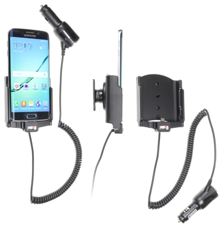Brodit Aktywny uchwyt z wtyczką do gniazda zapalniczki, Samsung Galaxy S6 edge w grupie Car audio / Smartfon w samochodzie / Uchwyty na telefon u BRL (240512731)