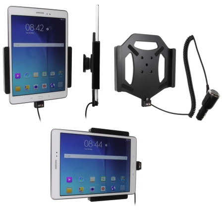 Brodit Aktywny uchwyt z wtyczką do gniazda zapalniczki, Samsung Galaxy Tab A 9.7 w grupie Car audio / Smartfon w samochodzie / Uchwyty na telefon u BRL (240512737)