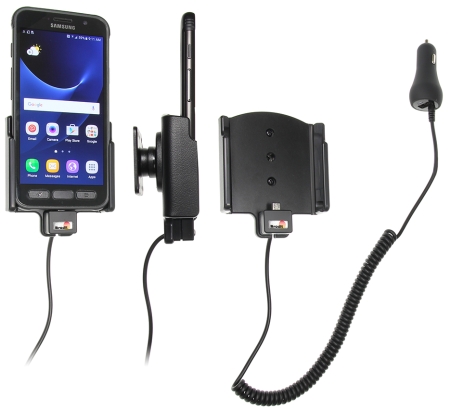Uchwyt aktywny Brodit z wtyczką do gniazda zapalniczki, Samsung Galaxy S7 Active w grupie Car audio / Smartfon w samochodzie / Uchwyty na telefon u BRL (240512903)
