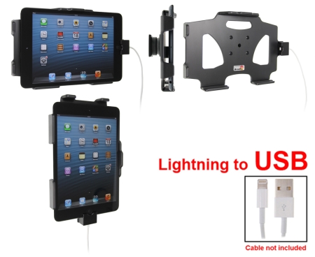 Brodit Uchwyt do połączenia kablowego, Apple iPad Mini (A1432, A1454, A1455) w grupie Car audio / Smartfon w samochodzie / Uchwyty na telefon u BRL (240514448)