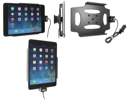 Brodit aktywny uchwyt z kablem USB i adapterem do gniazda zapalniczki, Apple iPad Mini 2 (A1489, A1490, A1491)/3 (A1599, A1600)/Retina w grupie Car audio / Smartfon w samochodzie / Uchwyty na telefon u BRL (240521584)